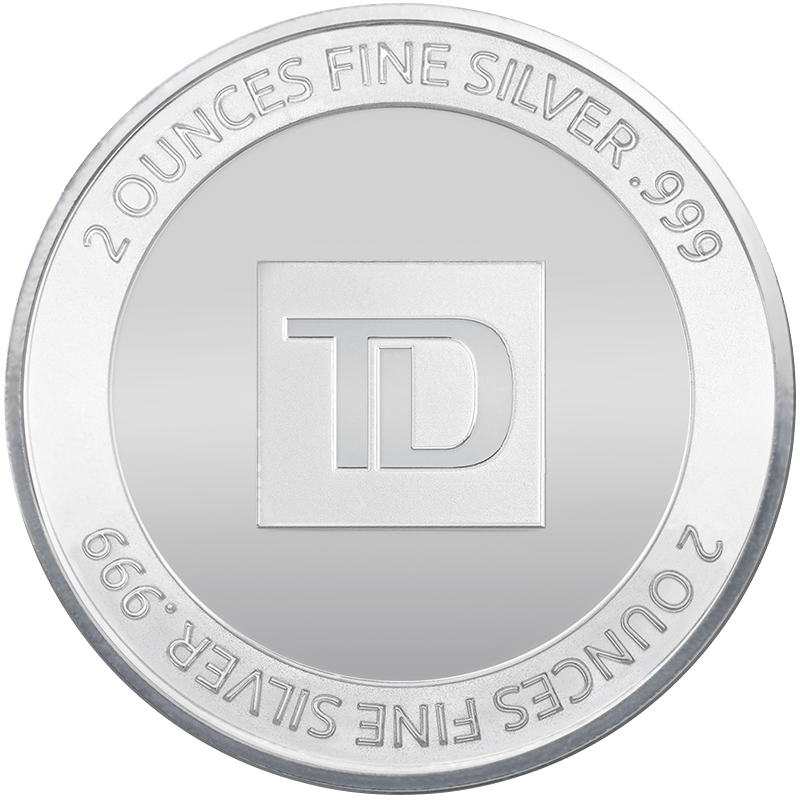 Buy 2 oz. TD Silver Round